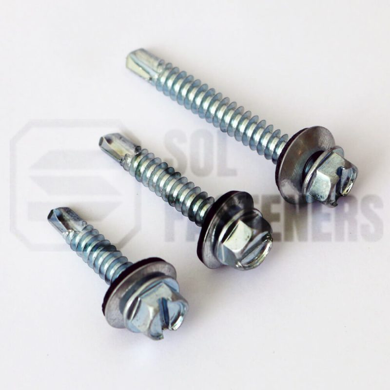 پیچ شیروانی نوک مته ای